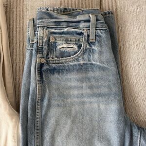 AMO Women's Boot Cut Jeans - Light Blue